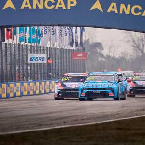 The Aurobay-powered Lynk & Co Cyan Racing team claim double victory at the Kumho FIA TCR World Tour race weekend in Uruguay