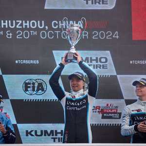 The Aurobay-powered Lynk & Co Cyan Racing team claims victory at the Kumho FIA TCR World Tour race weekend in Zhuzhou